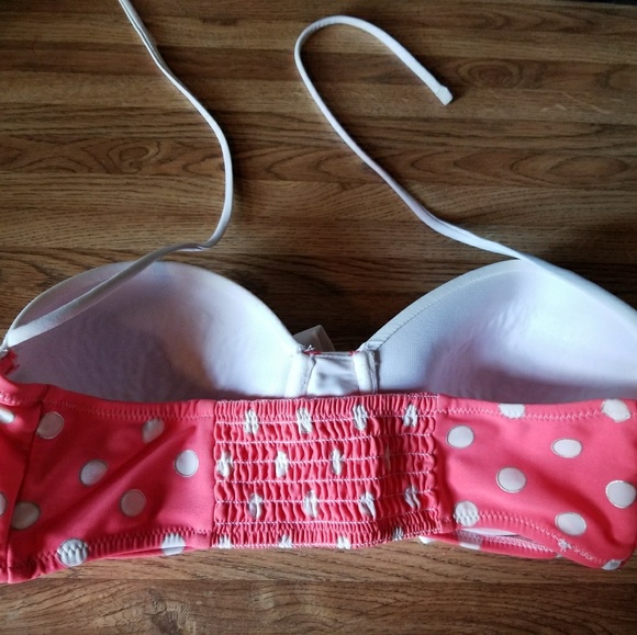 OP coral push up bikini top - Picture 2 of 3