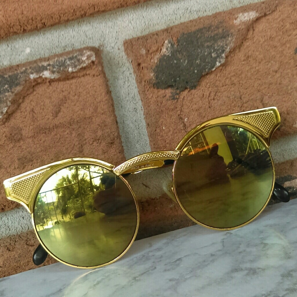 Gold Gianfranco Ferre Sunglasses