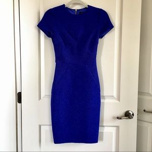 Ted Baker Blue "Nedeli" Bodycon Dress