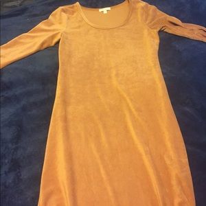 Corduroy dress! Burnt orange.