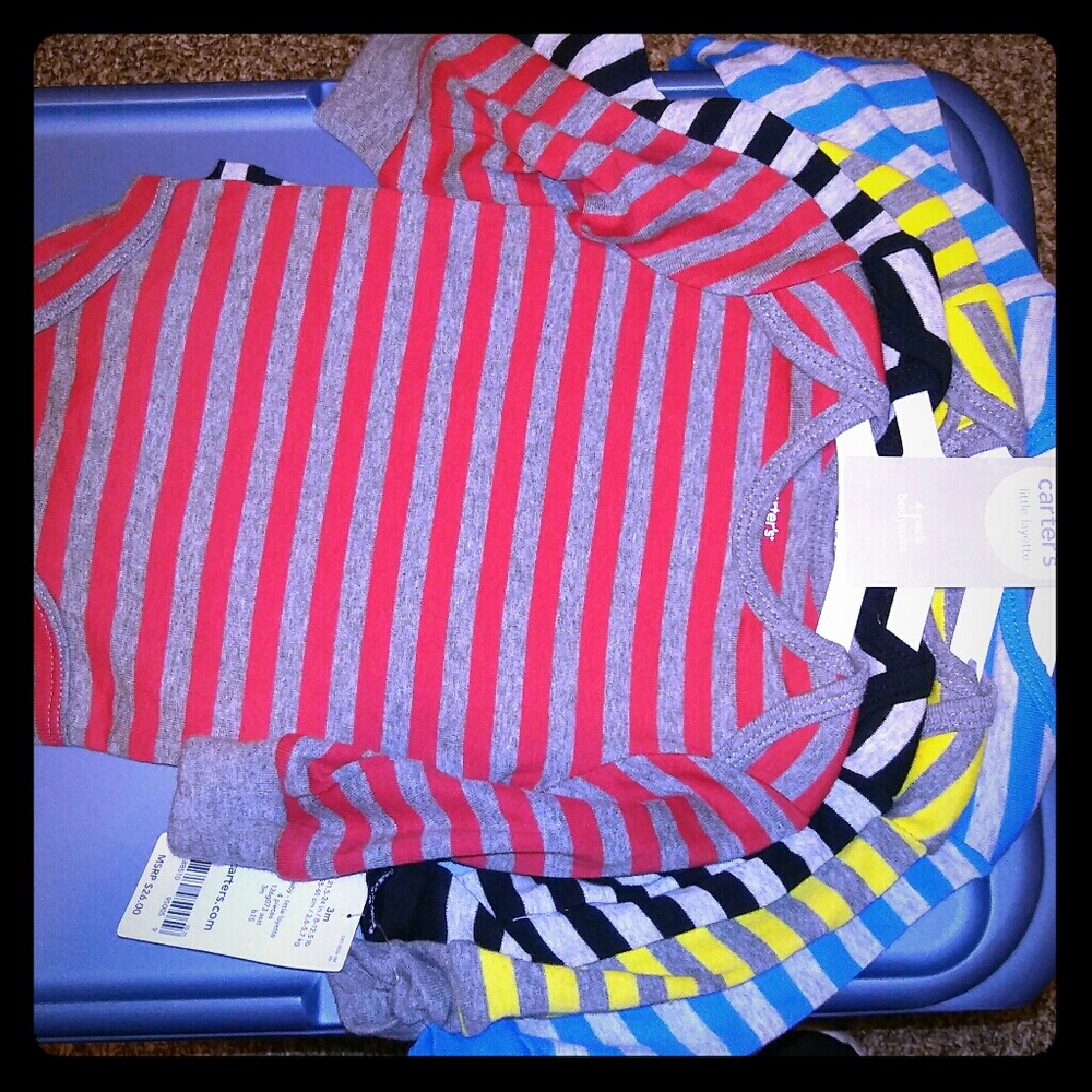 4 long sleeve onesies