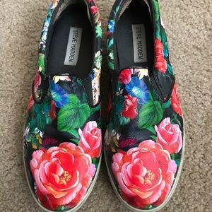 Steve Madden Floral Sneakers