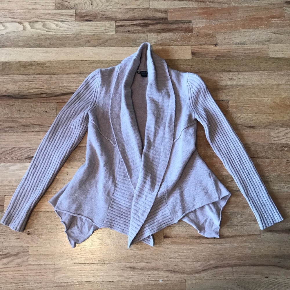 A/X Pastel pink asymmetrical sweater