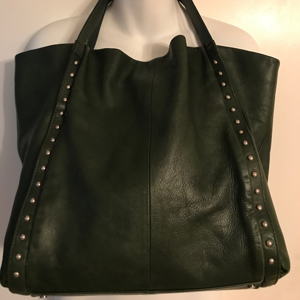 NEIMAN MARCUS, MADE IN ITALY LEATHER BAG