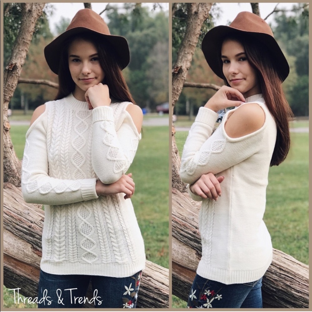  Cable Knit Cold Should Knit Sweater