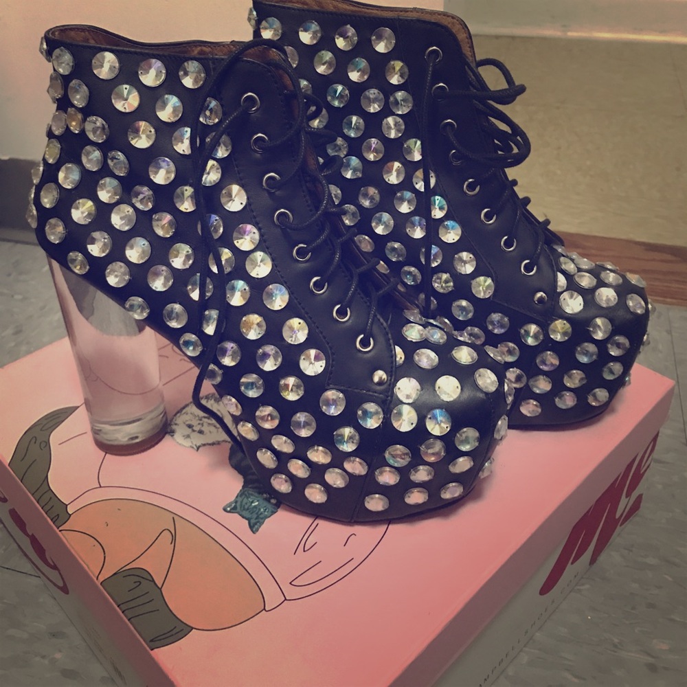 Jeffery Campbell jewel lita boots