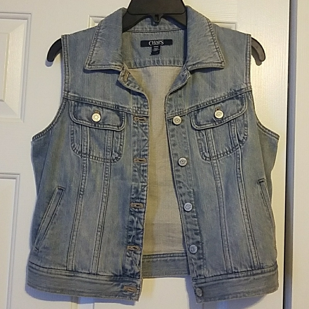 Chaps jean vest
