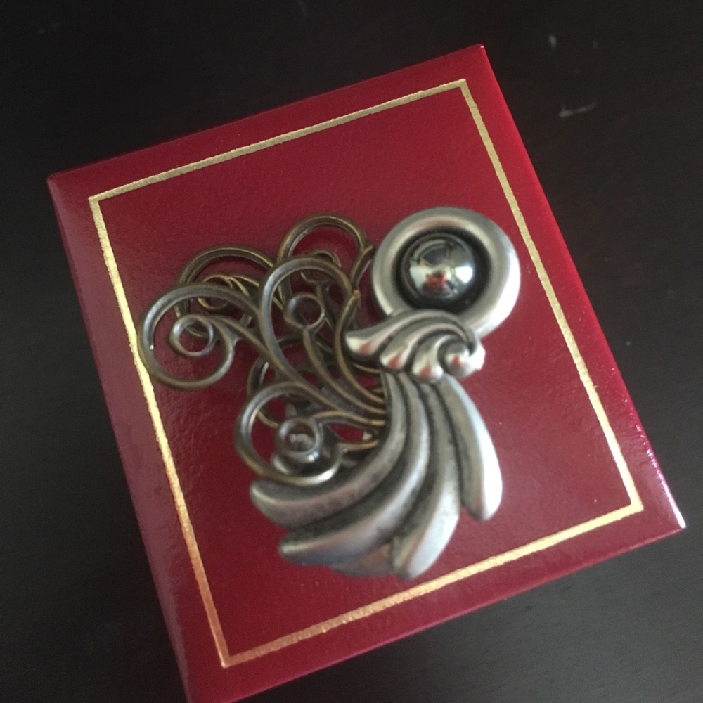 Mixed Metals Angel Pin/Brooch