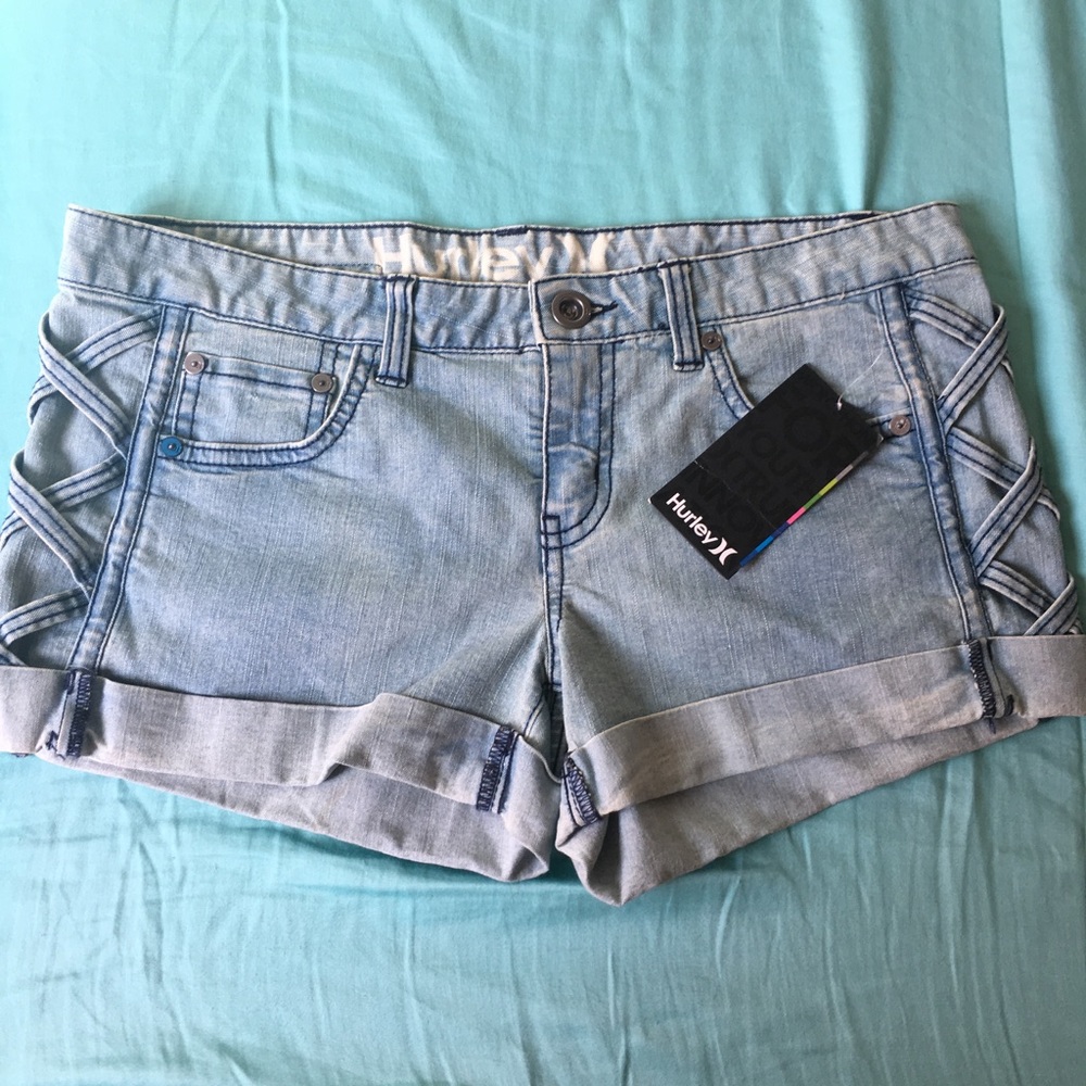 Hurley denim shorts