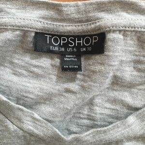 Gray crop top Gray crop top