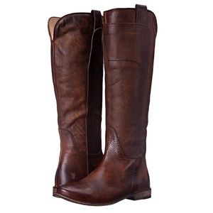 FRYE Paige Tall-APU Riding Boot 100% leather brown