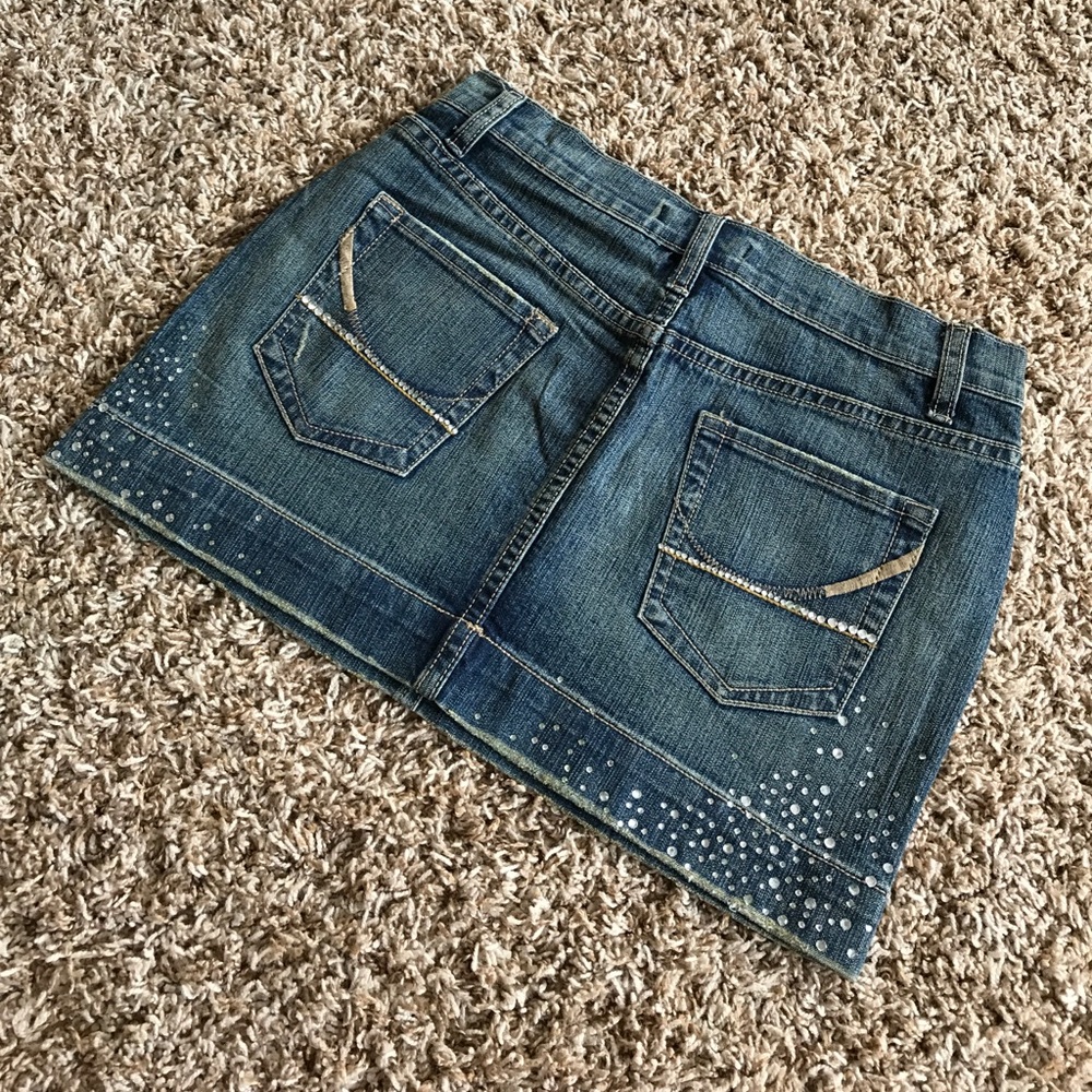 Mini jeans skirt by Vanilla Star Jeans