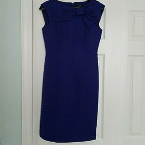 Elegant blue dress by Tahari