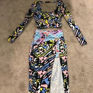 SOLD Nasty Gal Two Piece Set