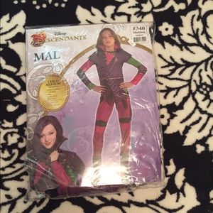 Descendants Mal Costume. Medium. New.