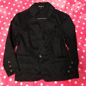 💼 EXPRESS WOMENS SIZE 8 3/4 SLEEVE SUIT JACKET 💼 💼 EXPRESS WOMENS SIZE 8 3/4 SLEEVE SUIT JACKET 💼