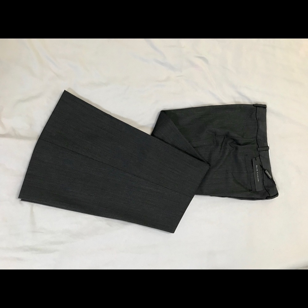 Ellie Tahara  sz 2 charcoal grey trousers
