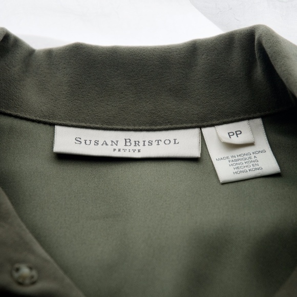 NWOT Susan Bristol PETITE Suede Look Jacket - Picture 4 of 4