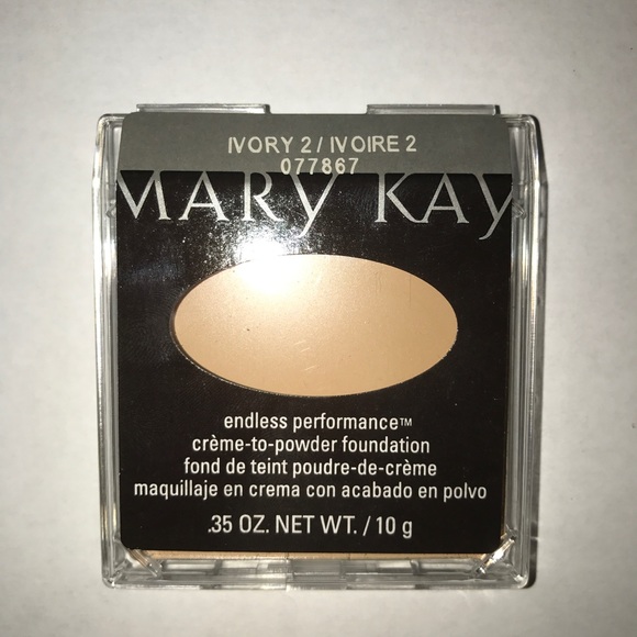Mary Kay | Makeup | Nib Mary Kay Creme To Powder Foundation Ivory 2 ...