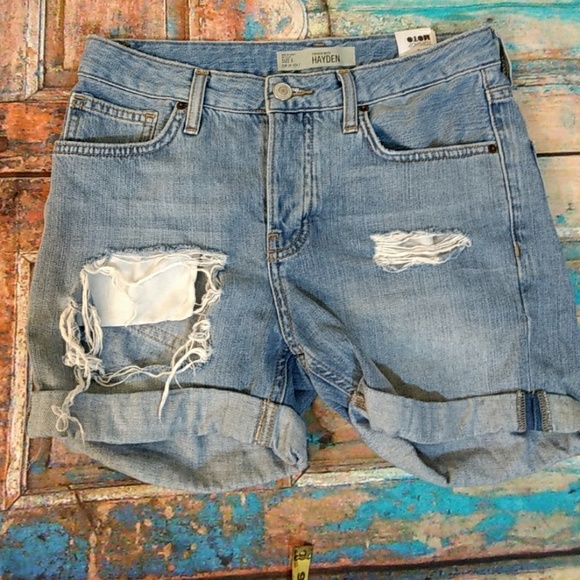 Topshop Pants - Topshop Hayden denim button fly shorts 2