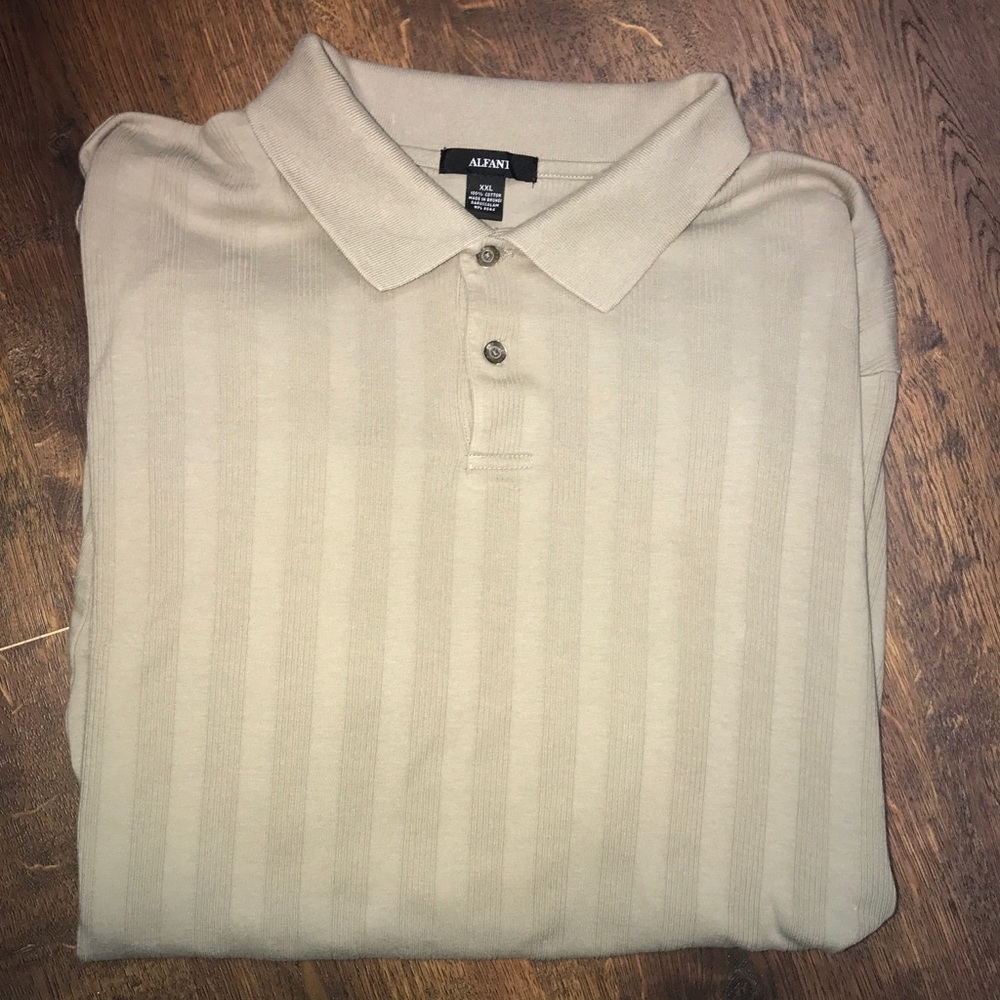 ALFANI Men's long sleeve shirt. XXL