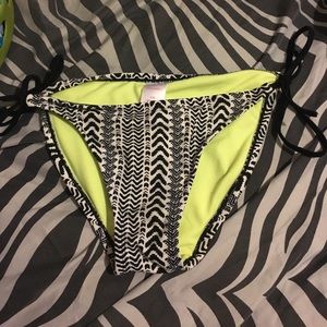 tribal print swim bottoms