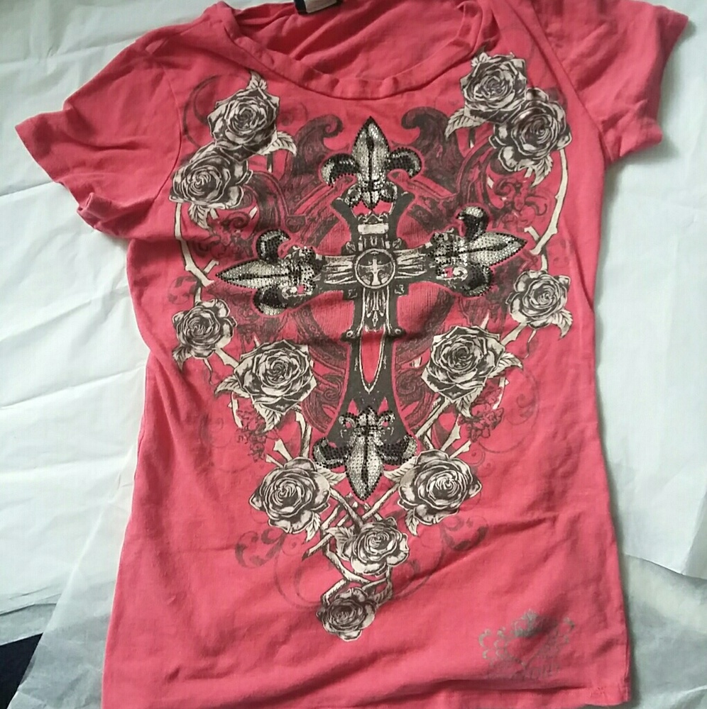 Katydid pink shirt size small