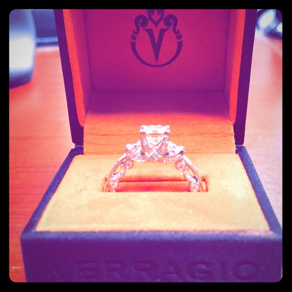SOLD! 5 carat Verragio engagement wedding ring