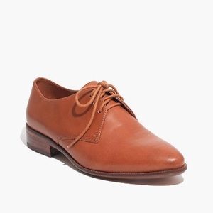 Madewell Classic Leather Oxford shoes in Saddle 🤓