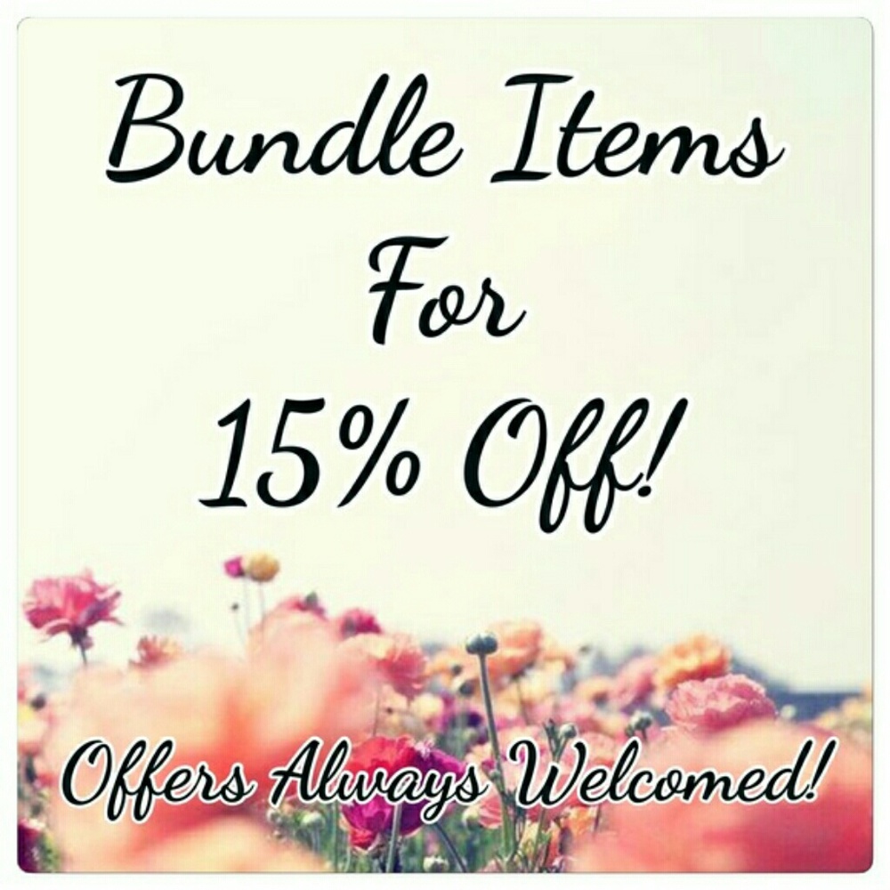 🌹Bundle 2 or more items for 15% off!🌹
