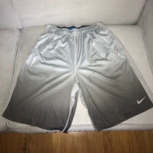 Gray Ombré Nike DriFit Shorts