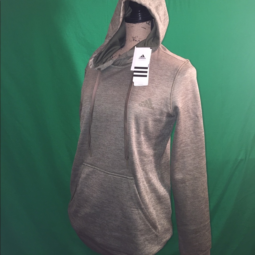 NWT Adidas Green Hoodie Size M