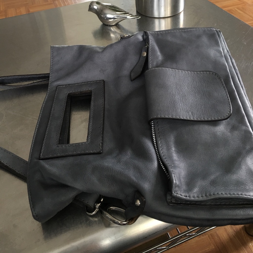 Leather/ Clutch / Cross Body/ Shoulder Bag/ - Picture 3 of 8