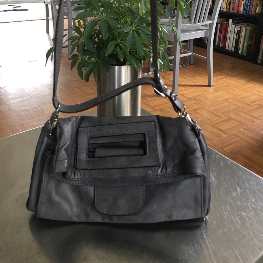 Leather/ Clutch / Cross Body/ Shoulder Bag/ - Picture 4 of 8