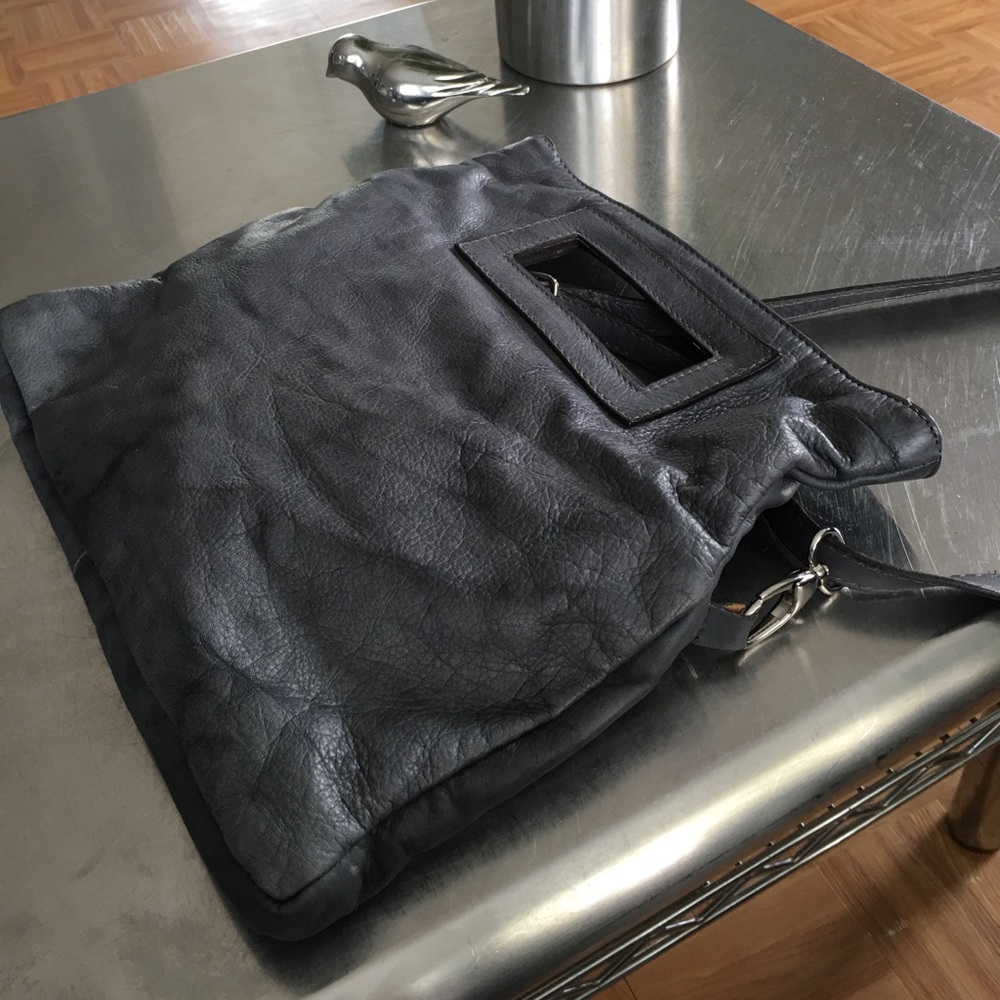 Leather/ Clutch / Cross Body/ Shoulder Bag/ - Picture 5 of 8