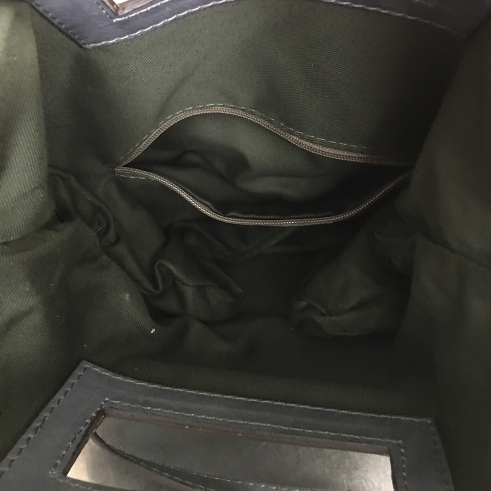 Leather/ Clutch / Cross Body/ Shoulder Bag/ - Picture 7 of 8