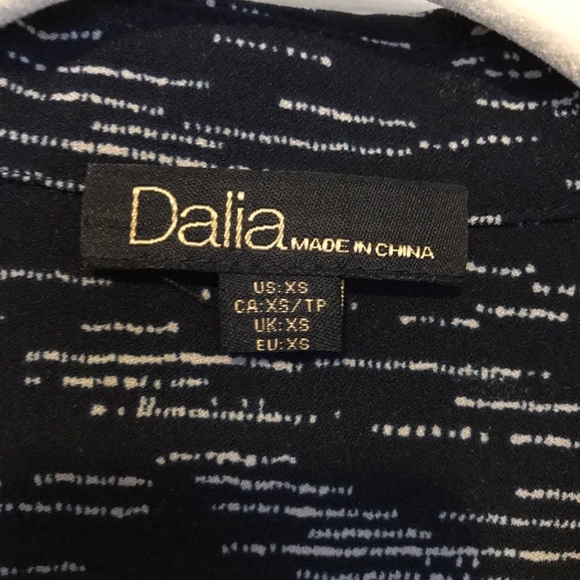 Navy Shirt Dress! NWOT - Picture 7 of 8