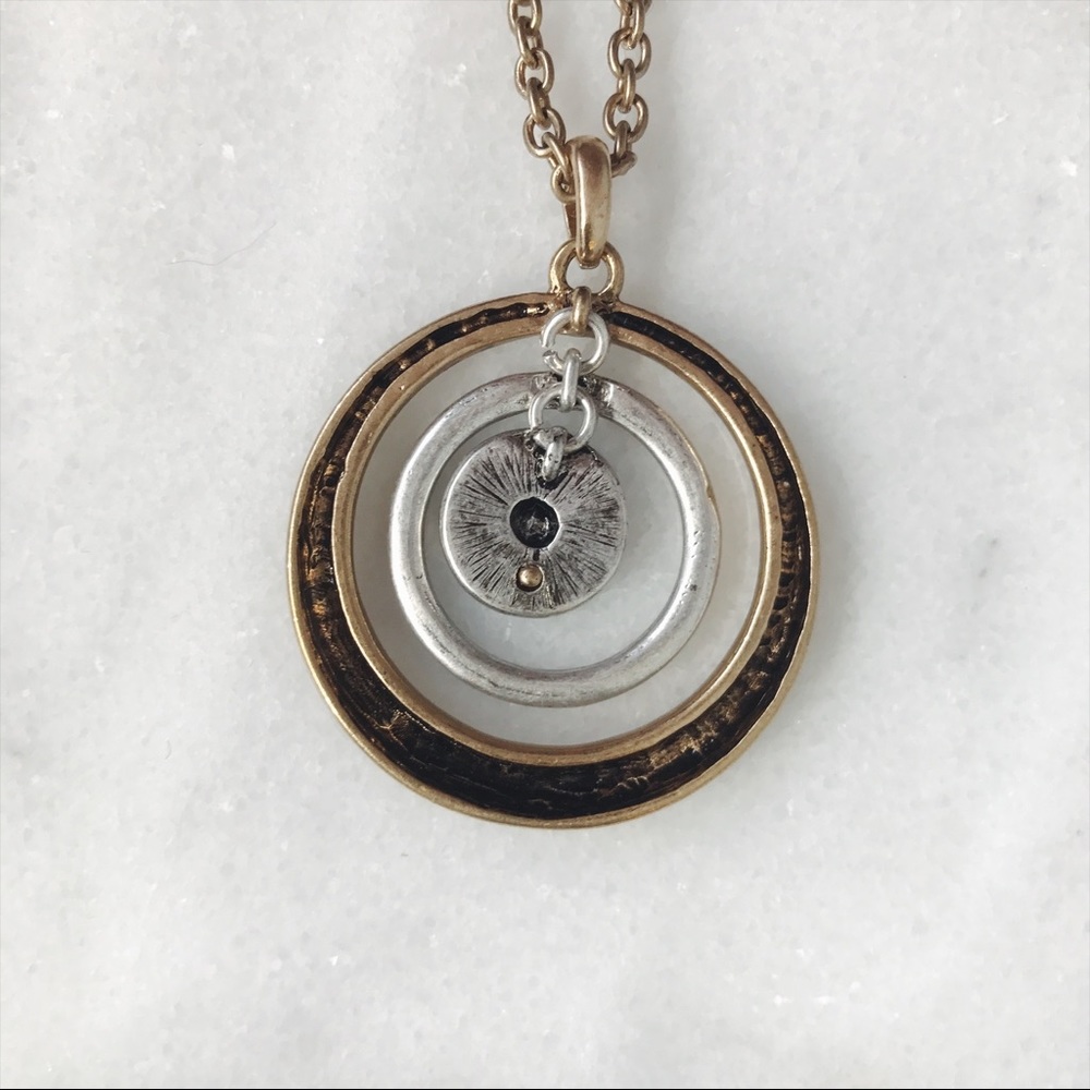9mm Bullseye Pendant Necklace - Picture 3 of 6