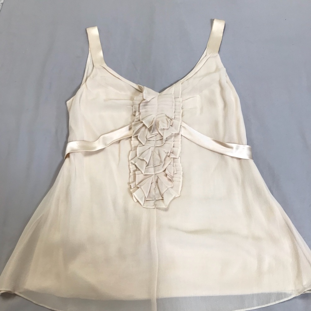 Beautiful Yoana Baraschi cream top. Sz s
