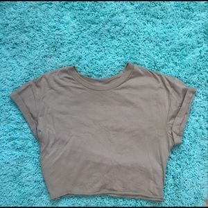Wet Seal: Army Green Crop Top