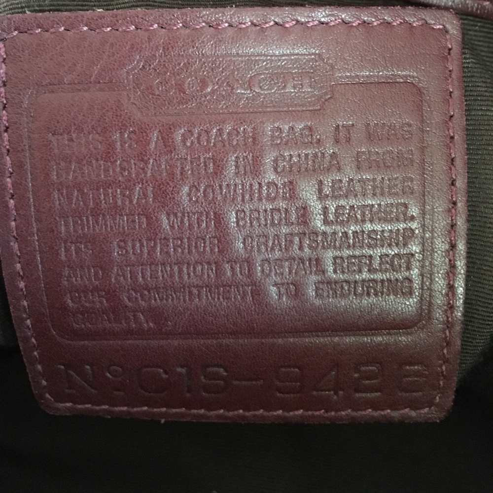 Coach leather tote **PRICE REDUCED** - Picture 6 of 8