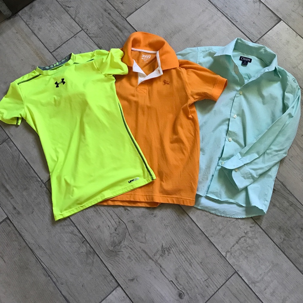 Lot of 3 boys shirts