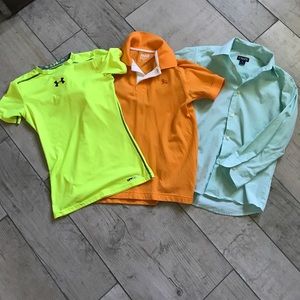 Lot of 3 boys shirts