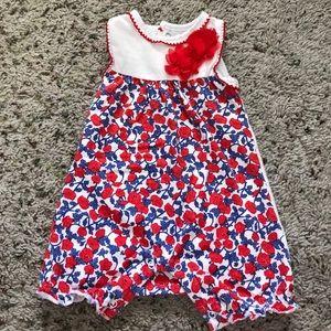 Starting Out Floral Romper