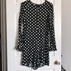 Polka dot romper
