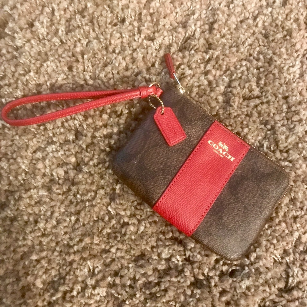 Authentic Coach wristlet