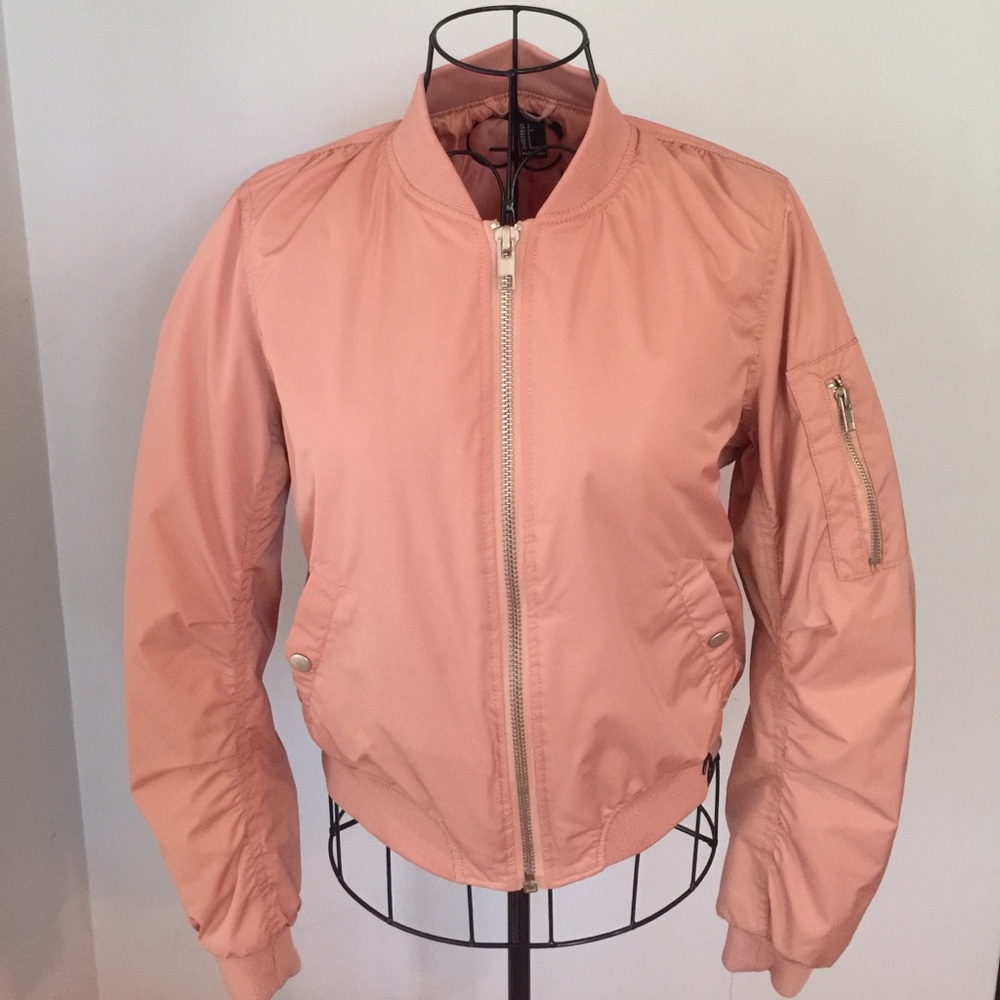 Pink Bomber Jacket