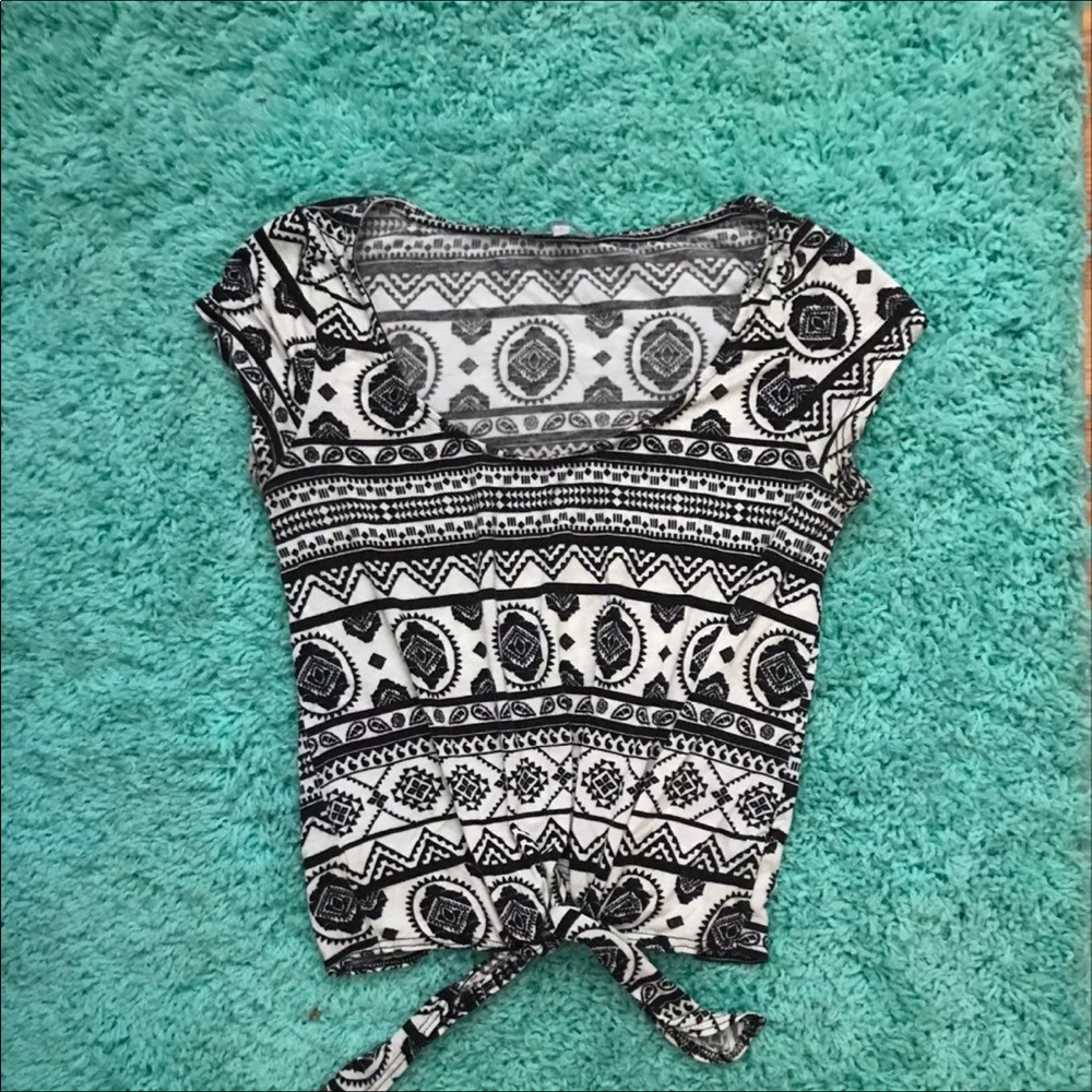 Charlotte Russe Patterned Top