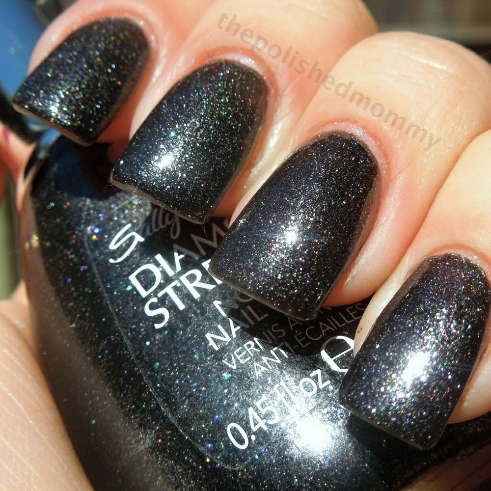 FREE Sally Hansen Diamond Strength Black Diamonds