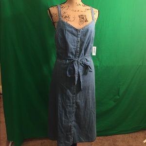 NWT Blue Jean Dress Size XL  Old Navy